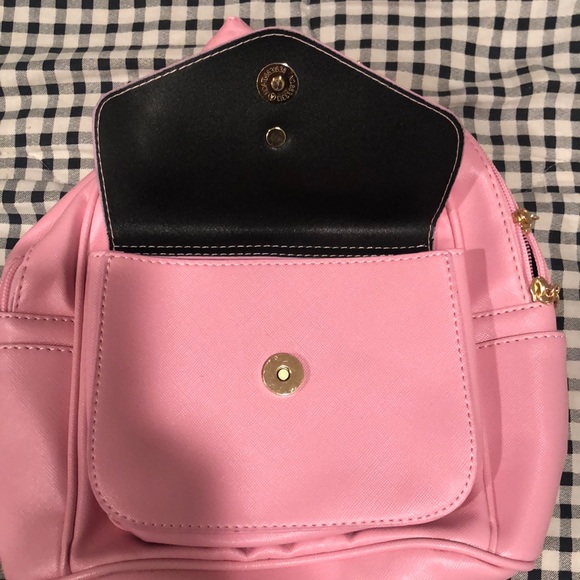 Pink mini backpack - Picture 3 of 5